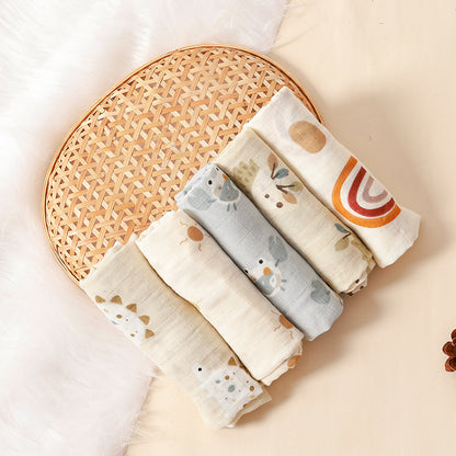 Kangobaby Baby Cotton Gauze Saliva Towel