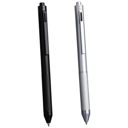Gravity Induction Pen Press Metal Gel Pen Ballpoint Pen Four-in-one - DropOnline.co