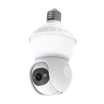 PTZ Bulb Camera E27 Full-Color Panoramic HD Wireless Light Bulb Surveillance CMOS Home WiFi Pan-Tilt Cloud - DropOnline.co