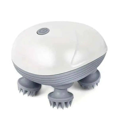 Pet Massager, Pet Scalp Massager, Handheld Electric Cat Massager, Dog Massager, 4 Rotating Massage Heads, Relax Muscles, Cat And Dog Scalp Massager, Pet Gift