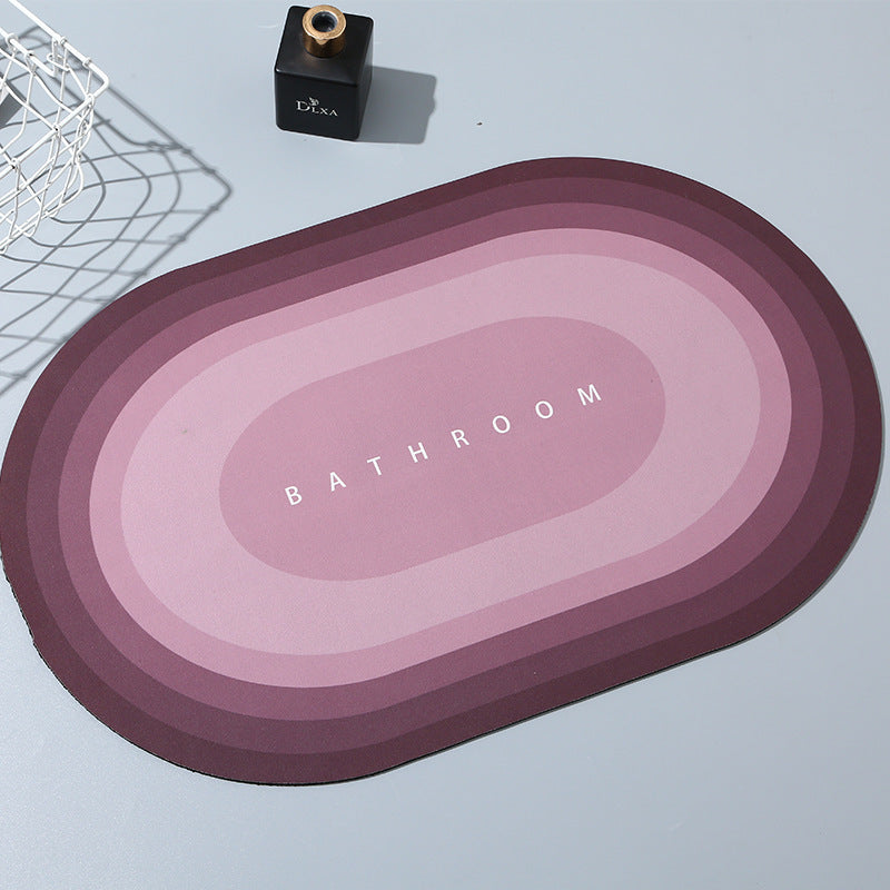 Luxury Crystal Velvet Non-Slip Floor Mat - 40x60cm