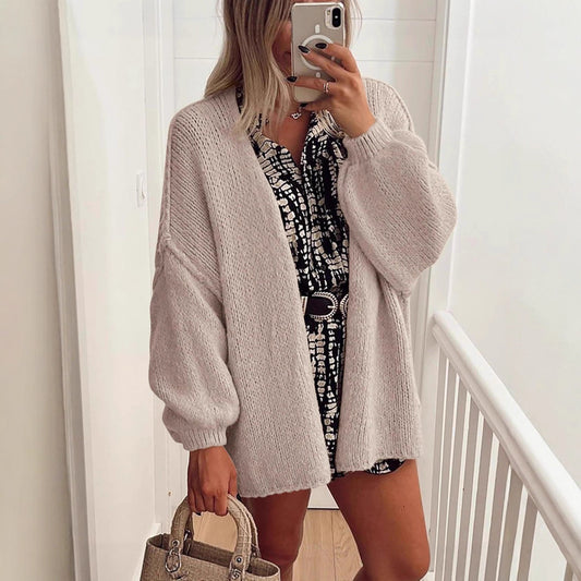 Loose Knitted Cardigan for Women