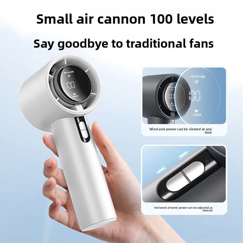 Compact Personal Fan - Portable Mini Cooling Device
