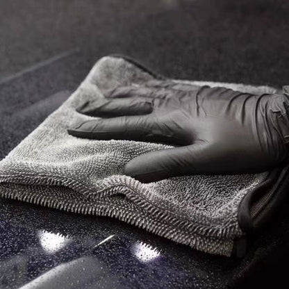 Towel Microfiber Car Beauty Car Towel Not Easy To Shed Hair Thickened Absorbent Seamless Car Cleaning Cloth