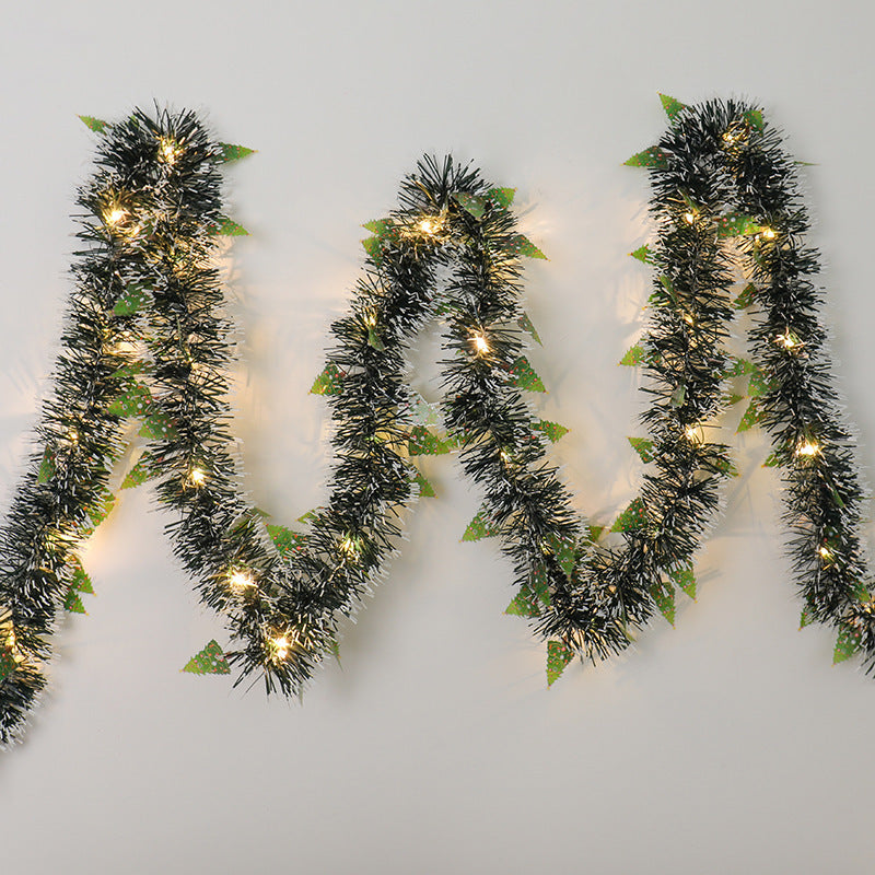 Christmas Ribbon LED Strip Lights - Festive Atmosphere String with Character Designs