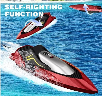4DRC S5 RC Boat For Pools And Lakes, 2.4 GHz 20MPH Racing Boats, Rechargeable Battery,Low Battery Alarm,Gifts For Boys Girls,Logistics Is Randomly Sent By UPS USPS  FEDEX. - DropOnline.co