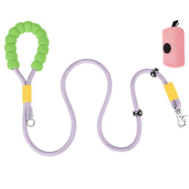 Explosion-Proof Dog Leash - Durable Collar and Chain Set for Small to Medium Dogs