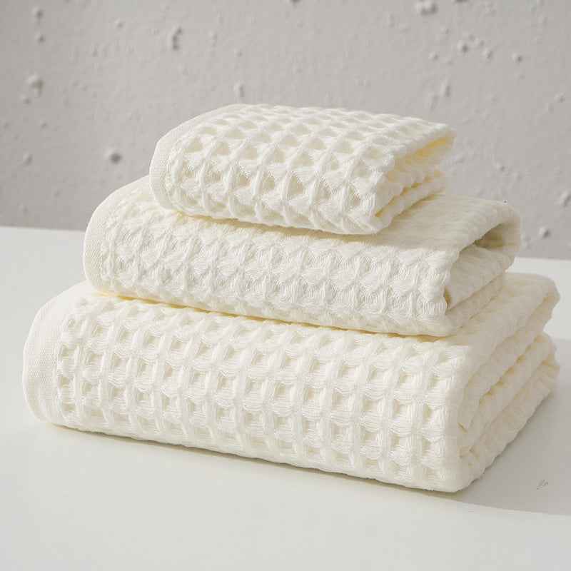 Pure Cotton Honeycomb 32 Bath Towels
