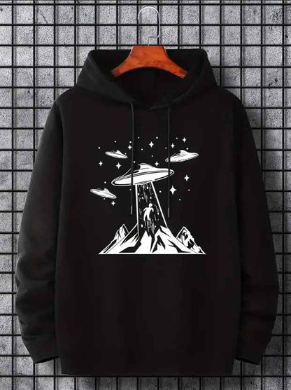 Men's Hoodie - Cozy Pullover Hooded Sweatshirt