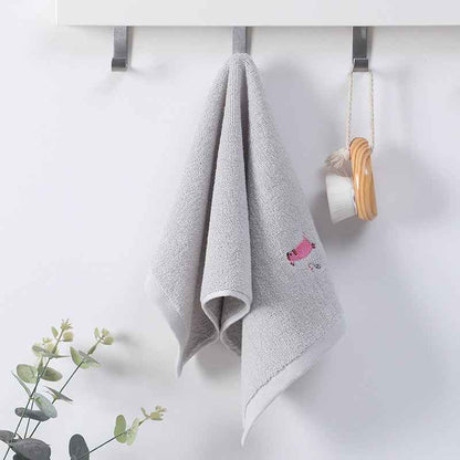 Children's Towel Home Soft Cartoon Face Towel Pure Cotton