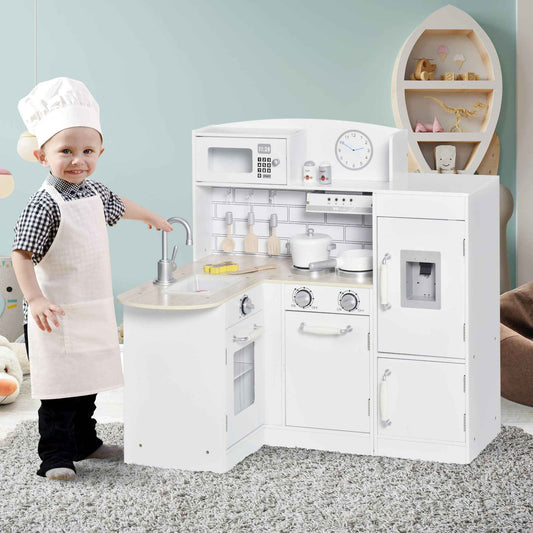 Corner Kids Kitchen Playset