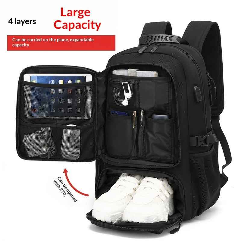 Outdoor Mountaineering Waterproof Extra Large Capacity Travel Luggage Backpack