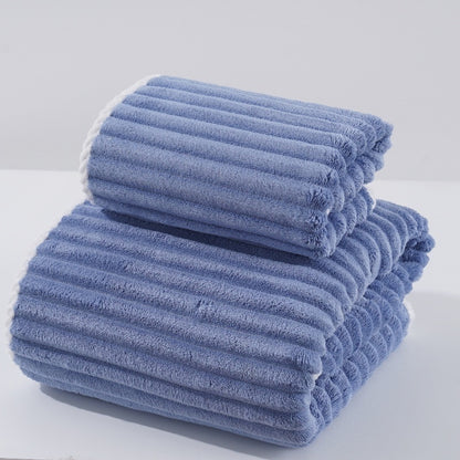 Thickened And Oversized Towel For Face Wash Coral Velvet