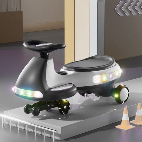 Kids Electric Ride On Car 12V  Electric Wiggle Car , LED Lights , Music,Anti-Rollover For Boys And Girls Ages 3 Indoor Outdoor