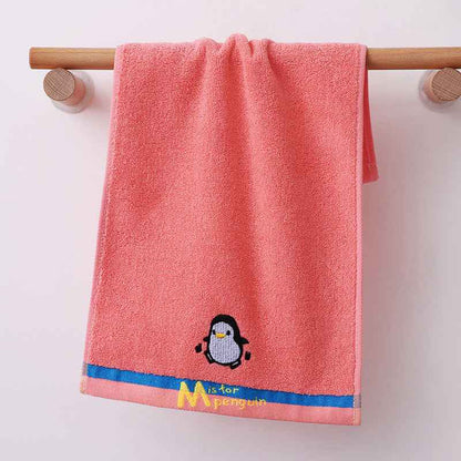 Children's Towel Home Soft Cartoon Face Towel Pure Cotton