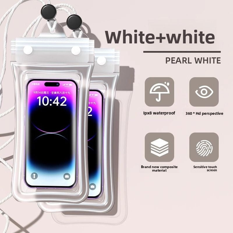 Floating Waterproof Phone Pouch - Touch Screen Compatible IPX8 Protection