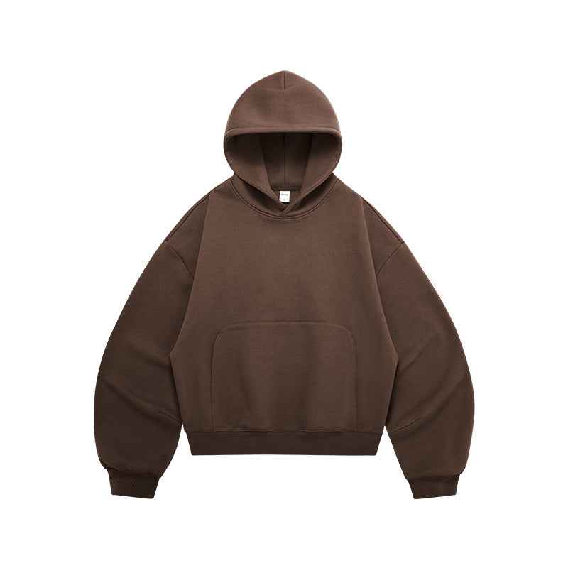Machete Cropped Hoodie 25 Winter New American Velvet