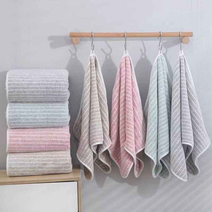 Coral Fleece Towels Suit Household Unisex Plus-sized Thick Soft Absorbent Lint-free