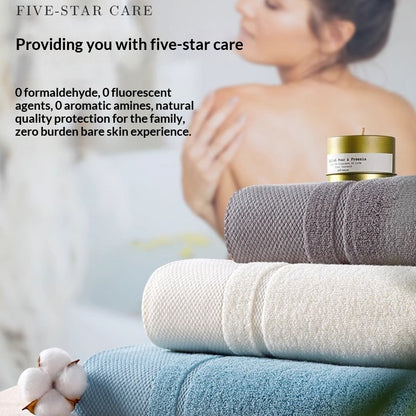 Towel And Bath Towel Gift Set With Customizable Logo For Return Gifts And Souvenirs