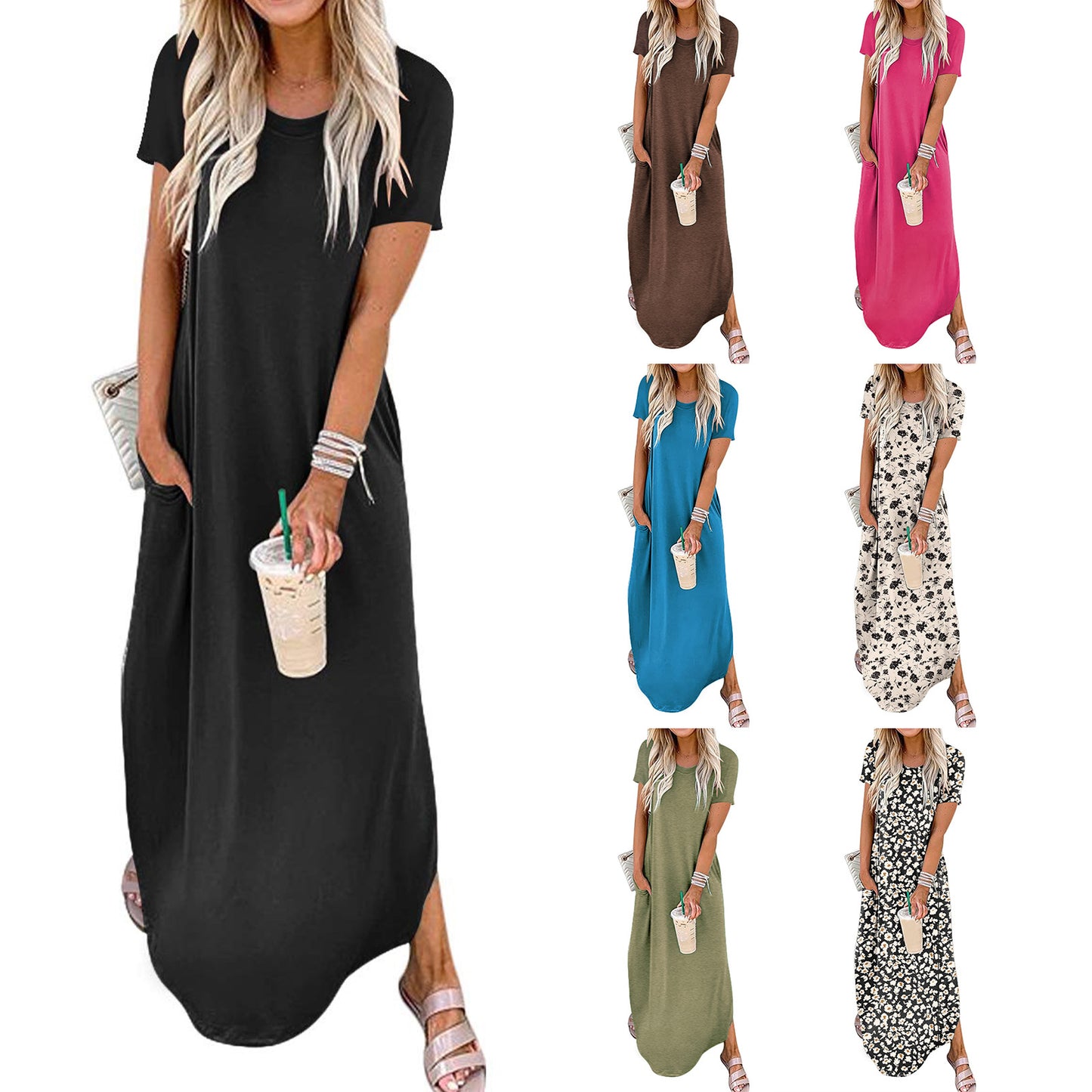 Casual Sleeveless Long Dress