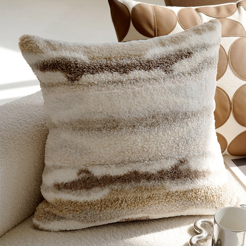 Retro Knotted Pillow Cushion - Vintage Style Decorative Throw Pillow