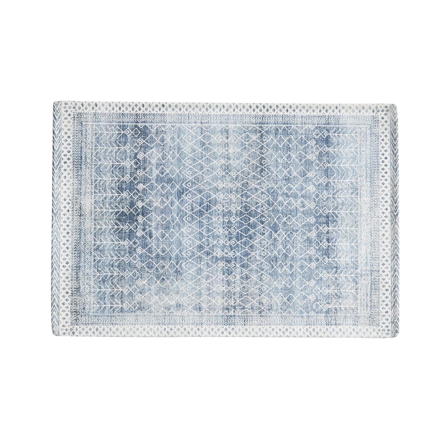 Distressed Moroccan Machine Washable Accent Area Rug 3' x 5' - Neve Collection