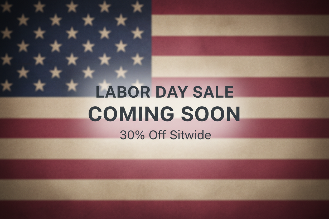 Labor Day Banner - Compact Text