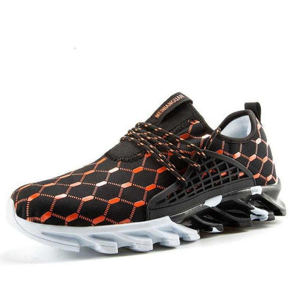 Mens Lightweight Breathable White Sneakers Casual Spring New Fashion Comfortable Walking  Slip-On Sneakers Breathable Fashion Athletic Gym Casual Tennis Sneakers Modern Design Shoes