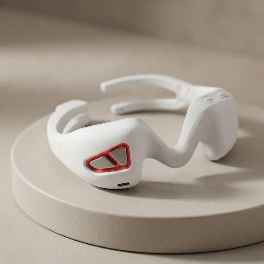 Red Light Eye Massager EMS Eye Care Device Eye Bags Dark Circles Fine Lines Relief Wireless Eye Beauty Machine for Home Travel