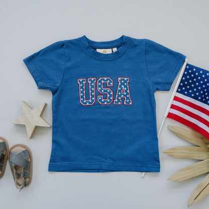 USA Stars Oversized Tee