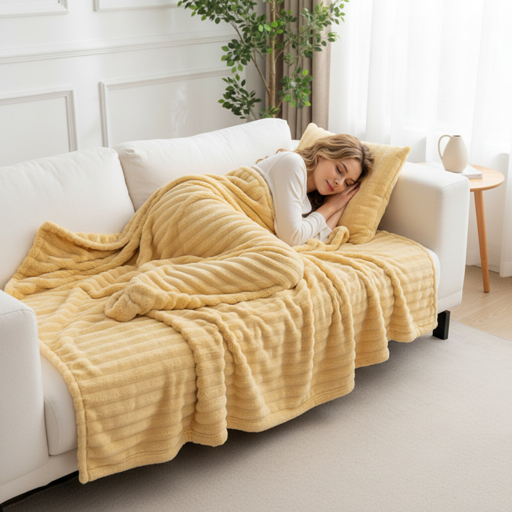 Yellow Napping Lifestyle